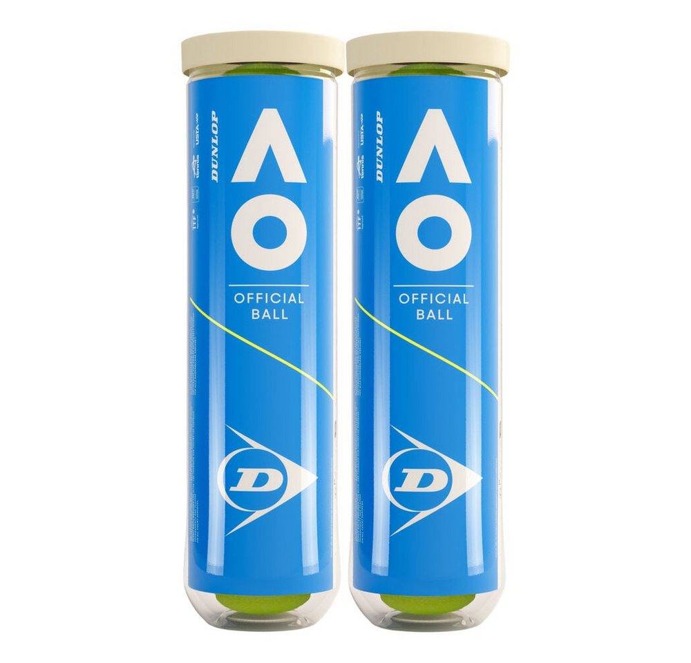 Dunlop Tennisball Australian Open 2X4 Pack - Tennisball Dunlop Tennisball Australian Open 2X4 Pack - Tennisball von Dunlop