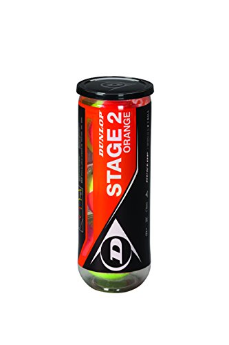 DUNLOP Tennisball Mini Tennis Stage 2, Gelb/Orange, 3er Dose DUNLOP Tennisball Mini Tennis Stage 2, Gelb/Orange, 3er Dose von DUNLOP