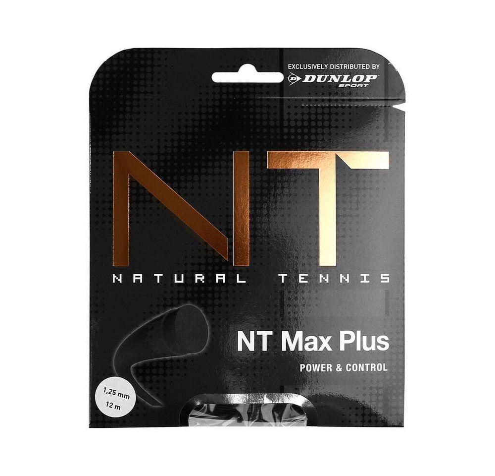 Dunlop Tennissaite NT Max Plus 12m anthrazit von Dunlop