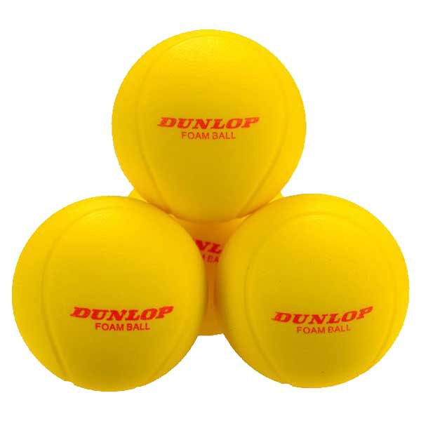 Dunlop Training Foam Tennis Ball 12 Units Golden von Dunlop