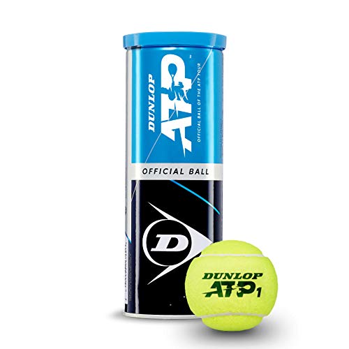DUNLOP Tennisball ATP Official – für Sand, Hartplatz & Rasen (1x3er Dose) DUNLOP Tennisball ATP Official – für Sand, Hartplatz & Rasen (1x3er Dose) von DUNLOP