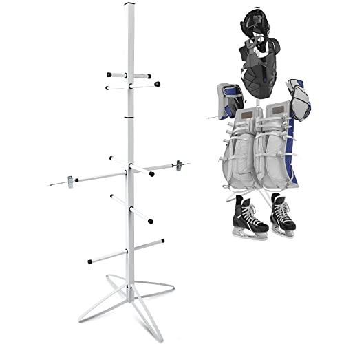 Hockey Equipment Dryer Rack Metal Hockey Equipment Gear Hockey Equipment Dryer Gear Holder Sports Tree Dryer Stand Deluxe Model Gear Drying Rack for Boys Hockey Football Lacrosse 55 x 21 Inch (1 Pack) Hockey Equipment Dryer Rack Metal Hockey Equipment Gear Hockey Equipment Dryer Gear Holder Sports Tree Dryer Stand Deluxe Model Gear Drying Rack for Boys Hockey Football Lacrosse 55 x 21 Inch (1 Pack) von Dunzy