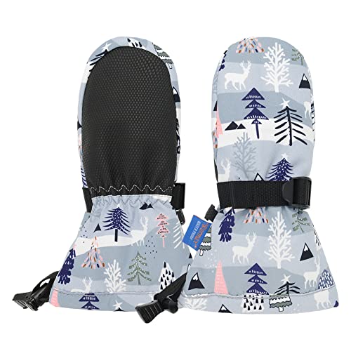 Durio Fäustlinge Kinder Wasserdicht Unisex Baby Handschuhe Kinder Kleinkinder Fäustlinge Skihandschuhe Winter Jungen Mädchen Handschuhe Verstellbaren Bündchen Wintersport Graues Rehkitz 0-2 Jahre Durio Fäustlinge Kinder Wasserdicht Unisex Baby Handschuhe Kinder Kleinkinder Fäustlinge Skihandschuhe Winter Jungen Mädchen Handschuhe Verstellbaren Bündchen Wintersport Graues Rehkitz 0-2 Jahre von Durio