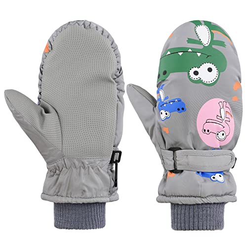 Durio Kinder Skihandschuhe Wasserdicht Fäustlinge Kinder Fausthandschuhe Winddicht Kinderhandschuhe Winter Handschuhe Grau 2-5 Jahre Durio Kinder Skihandschuhe Wasserdicht Fäustlinge Kinder Fausthandschuhe Winddicht Kinderhandschuhe Winter Handschuhe Grau 2-5 Jahre von Durio