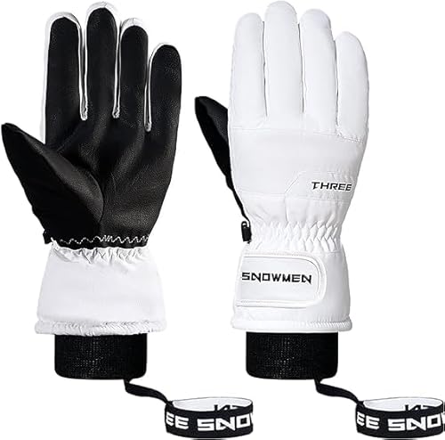 Durio Winterhandschuhe Skihandschuh Herren Damen Wasserdicht Warme Touchscreen Thermo Handschuhe Weiß L Durio Winterhandschuhe Skihandschuh Herren Damen Wasserdicht Warme Touchscreen Thermo Handschuhe Weiß L von Durio