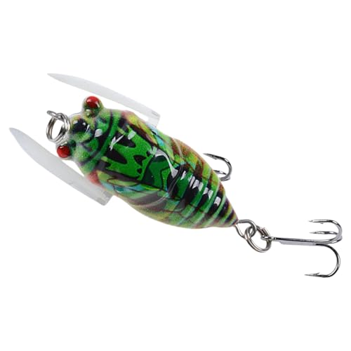 Angelköder, Whopper Angelköder für Süßwasser oder Salzwasser, schwimmende Köder für Bass Wels Hecht, Wobble Oberfläche Bass Köder Teasers Geschenke für Männer Angelköder, Whopper Angelköder für Süßwasser oder Salzwasser, schwimmende Köder für Bass Wels Hecht, Wobble Oberfläche Bass Köder Teasers Geschenke für Männer von Duroecsain