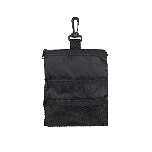 Aufbewahrungstasche, Golfball Reißverschluss Handtasche Oxford Holder Pack Golfzubehör Aufbewahrungstasche, Golfball Reißverschluss Handtasche Oxford Holder Pack Golfzubehör von Dwawoo