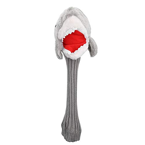 Headcovers, Hai Form Stricken Putter Head Covers Plüsch Tuch Driver Covers Headcovers, Hai Form Stricken Putter Head Covers Plüsch Tuch Driver Covers von Dwawoo