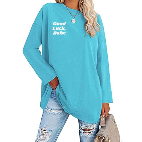 10 Tage ohne Mama Sweatjacke Damen Oversize Warm Hoodie Kapuzenjacke Langarm Baumwolle Fitness Hochwertige Sweatshirt Sweatjacke Sport Ohne Kapuze Casual Fleecejacke Trainingsjacke A02 Sky Blue XL von Dwevkeful