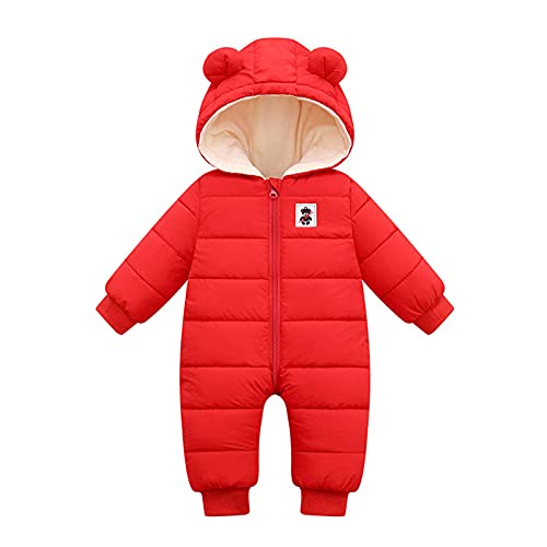 Amazon Mon Compte, Schneeanzug Kinder mit Kapuze Kleinkind Winteranzug Schneeanzug Fleece Winter Strampelanzug Jumpsuit Langarm Warm Jungen Mädchen Winterkleidung Spielanzug von Dwevkeful