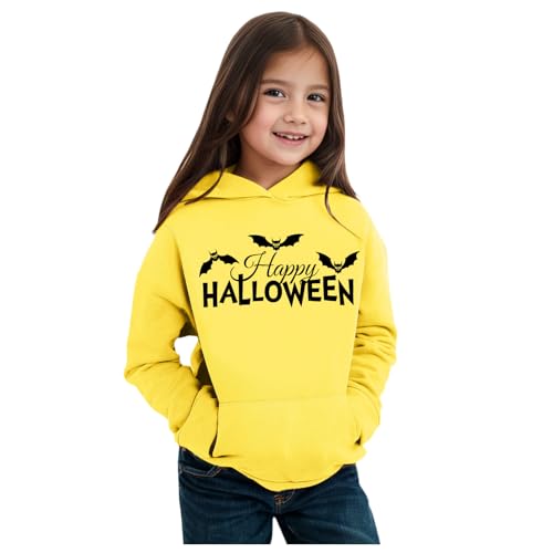 Angebote, Fleecejacke Kinder mit Kapuze Casual Sweatjacke Trainingsjacke Sport Leicht Fleecejacke Sweatshirt Langarm Warm Halloween Kostüm Hoodie Kapuzenpullover von Dwevkeful