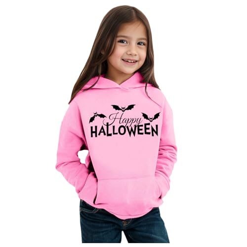 Angebote des Tages Heute, Fleecejacke Kinder mit Kapuze Casual Sweatjacke Trainingsjacke Sport Leicht Fleecejacke Sweatshirt Langarm Warm Halloween Kostüm Hoodie Kapuzenpullover von Dwevkeful