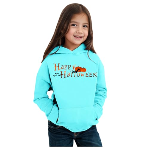 Angebote des Tages Heute, Regenjacke Kinder Casual Fleecejacke Hoodie Sport Langarm Halloween Kostüm Warm Trainingsjacke Sweatshirt mit Kapuze Leicht Kapuzenpullover Sweatjacke von Dwevkeful