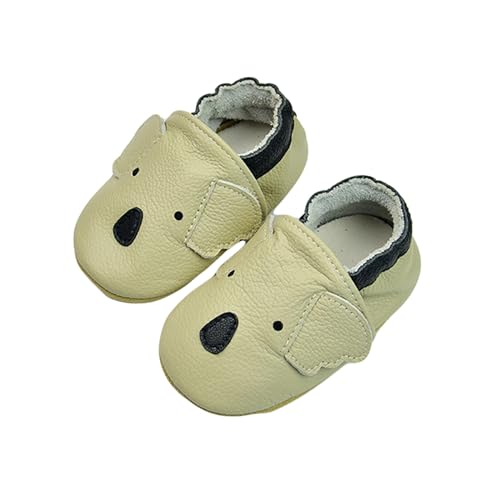 Baby Hausschuhe 21, Lauflernschuhe Baby Baby Winter Lauflernschuhe Lederpuschen Leder Antirutsch Babyschuhe Pantoffeln Weichem Jungen Mädchen Krabbelschuhe Hausschuhe von Dwevkeful