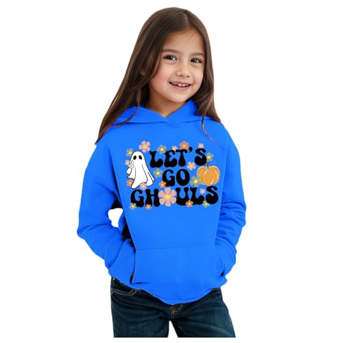 Fleecejacke Kinder 104, Fleecejacke Kinder, Langarm Sport mit Kapuze Sweatshirt Hoodie Halloween Kostüm Warm Fleecejacke Sweatjacke Leicht Casual Trainingsjacke Kapuzenpullover von Dwevkeful