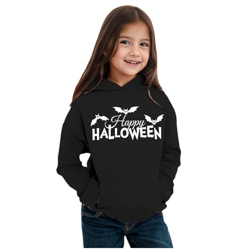 Fleecejacke Kinder 104, Fleecejacke Kinder mit Kapuze Casual Sweatjacke Trainingsjacke Sport Leicht Fleecejacke Sweatshirt Langarm Warm Halloween Kostüm Hoodie Kapuzenpullover von Dwevkeful