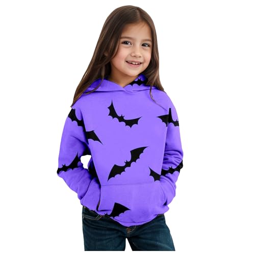 Halloween kostüm, Sweatjacke Mädchen, Warm Langarm Hoodie Trainingsjacke Halloween Kostüm Sport Leicht mit Kapuze Sweatshirt Sweatjacke Casual Fleecejacke Kapuzenpullover von Dwevkeful