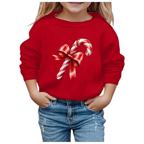 Jacke Jungen, Sweatshirt Mädchen Weich Weihnachtspulli Sweatshirt Mädchen Hochwertige Langarmshirt Pullover Warm Weihnachten ohne Kapuze Strickpullover Weihnachtspullover von Dwevkeful