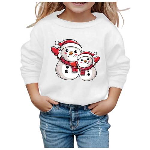 Pullover Baby 62, Weihnachtspullover Kinder Warm Jungen Mädchen Langarmshirt Strickpullover Pullover Sweatshirt Leicht ohne Kapuze Weihnachten Weihnachtspullover Weihnachtspulli von Dwevkeful