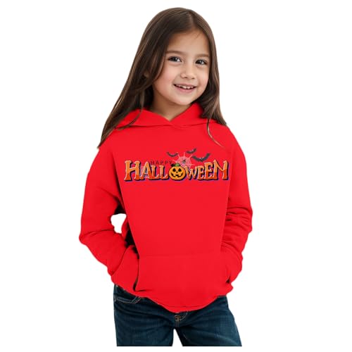 Sale, Sweatjacke Mädchen Langarm Warm Sweatjacke Hoodie Casual Halloween Kostüm mit Kapuze Trainingsjacke Kapuzenpullover Leicht Sport Fleecejacke Sweatshirt von Dwevkeful