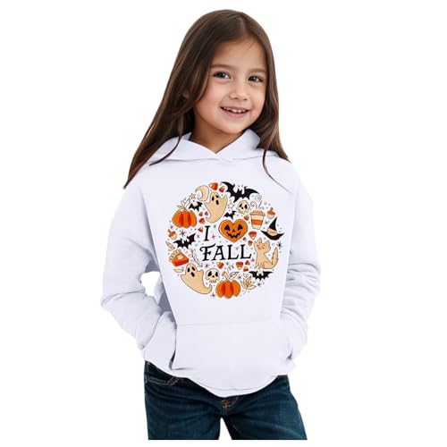 Sale, Trainingsjacke Kinder, Casual mit Kapuze Leicht Sweatshirt Hoodie Sport Halloween Kostüm Warm Fleecejacke Trainingsjacke Langarm Sweatjacke Kapuzenpullover von Dwevkeful