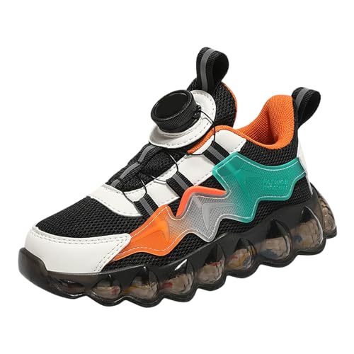 Sportschuhe Kinder helle Sohle, Sportschuhe Kinder, Atmungsaktiv Hallenschuhe Trekkingschuhe rutschfest Leicht Wanderschuhe Turnschuhe Trekking Weich Orthopädische Sportschuhe Barfussschuhe von Dwevkeful