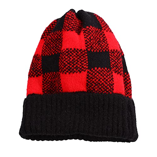 Wollmütze Damen Stickerei Hut Elastisch Wollmütze Dickem Wintermütze Mit Text Beanie Mütze Männer & Frauen Personalisierte Umkehrbare Strickmütze von Dwevkeful