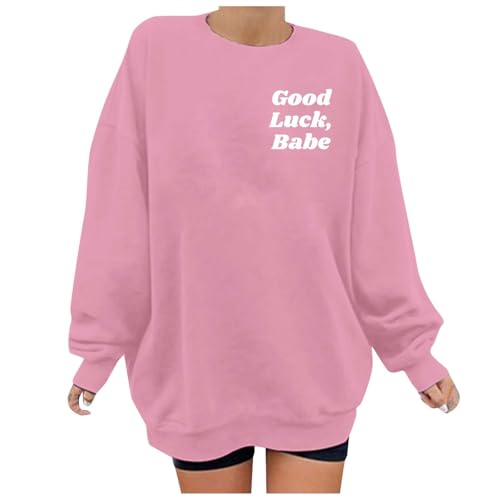 blitzangebote Sweatjacke Damen Oversize Warm Hoodie Kapuzenjacke Langarm Baumwolle Fitness Hochwertige Sweatshirt Sweatjacke Sport Ohne Kapuze Casual Fleecejacke Trainingsjacke A01 Pink M von Dwevkeful