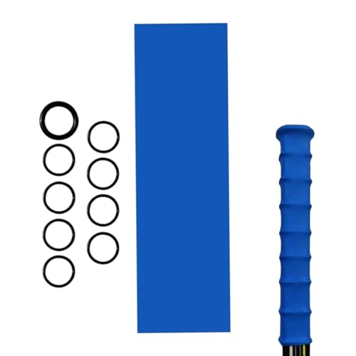 Dybnuhoc Feldhockey-Griffband, Hockeyschlägerband - Schlägergriff-Hockeyband - Stark haftender Hockeyschläger-Schutz, rutschfeste Schrumpfhülse, Eishockey-Badminton-Zubehör von Dybnuhoc