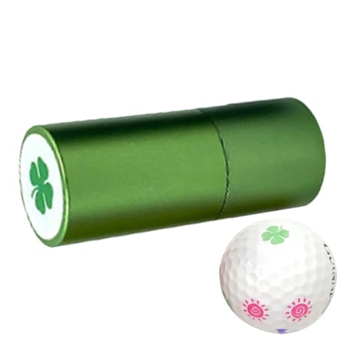 Dybnuhoc Golfball-Stempel,Golfball-Marker-Stempel | Lustiger Golf Supply Stempel wasserfest | Nicht leicht zu verblassen, lichtempfindlicher Marker, schnell trocknend für einfache Identifizierung von Dybnuhoc