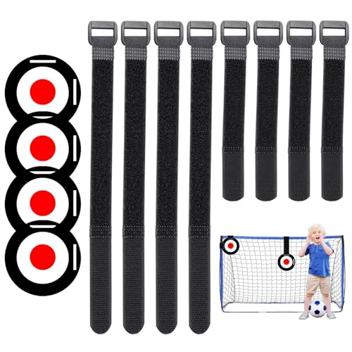 Dybnuhoc Soccer Goal Target Practice - Hockey Targets - Agility Targets Hockey Targets Soccer Target with Adjustable Tapes for Reactive Improving Accuracy Speed von Dybnuhoc