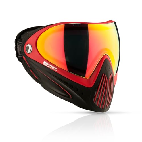 Dye Paintball Maske I4 Pro Thermal - Meltdown Black/red von Dye