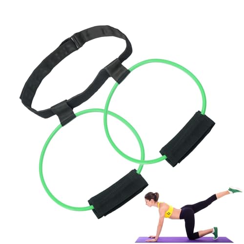 Dyeulget Übungsbänder für Arme – rutschfeste Widerstandsbänder Fitnessbänder | Erwachsene, Unisex, vielseitige Workout-Bänder, Übungsbänder für Beine, Hüften, Taille von Dyeulget