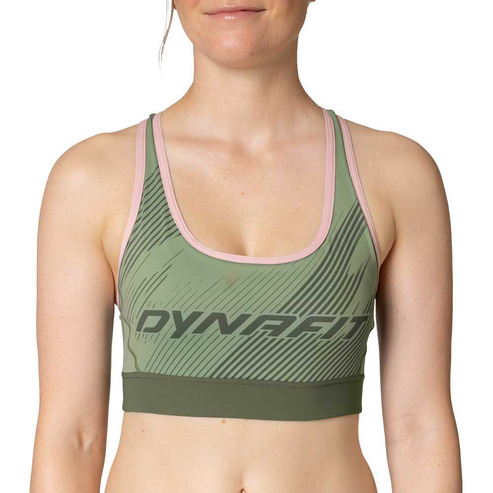 Dynafit Alpine Graphic Sports Bra Grün XL Frau von Dynafit