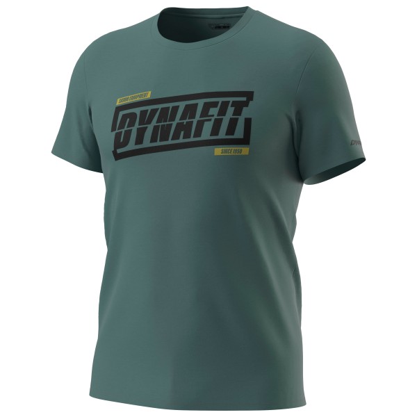 Dynafit - Graphic Cotton S/S Tee - T-Shirt Gr 46 blau Dynafit - Graphic Cotton S/S Tee - T-Shirt Gr 46 blau von Dynafit