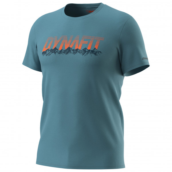 Dynafit - Graphic Cotton S/S Tee - T-Shirt Gr 54 türkis von Dynafit