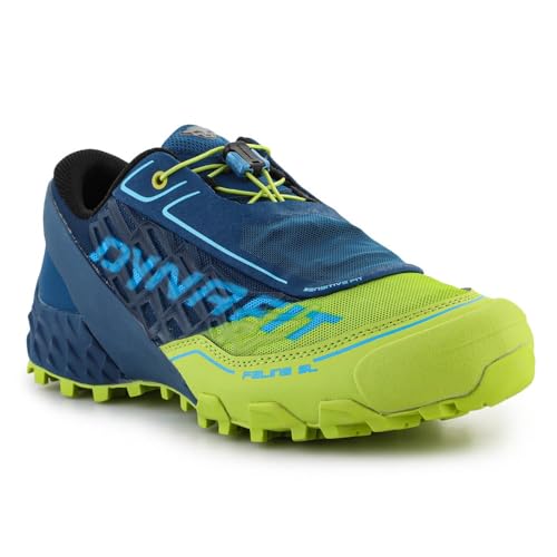 Dynafit M Feline Sl Colorblock - Dämpfender atmungsaktiver Herren Laufschuh, Größe EU 44.5 - Farbe Lime Punch - Fjord von Dynafit