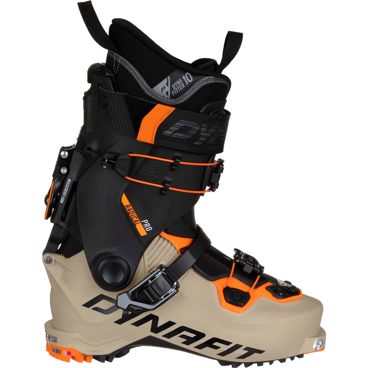 Dynafit Radical Pro Boot - Rock Khaki/Fluo Orange, 28 von Dynafit}