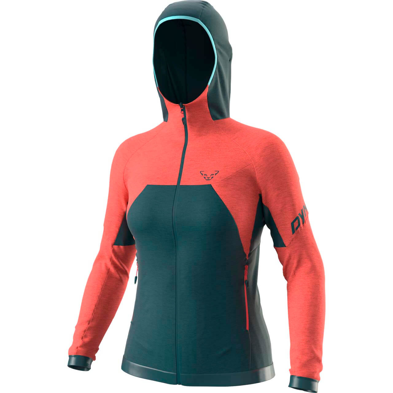 Dynafit Tour Wool Thermal Hoody W - Hot Coral, S von Dynafit}