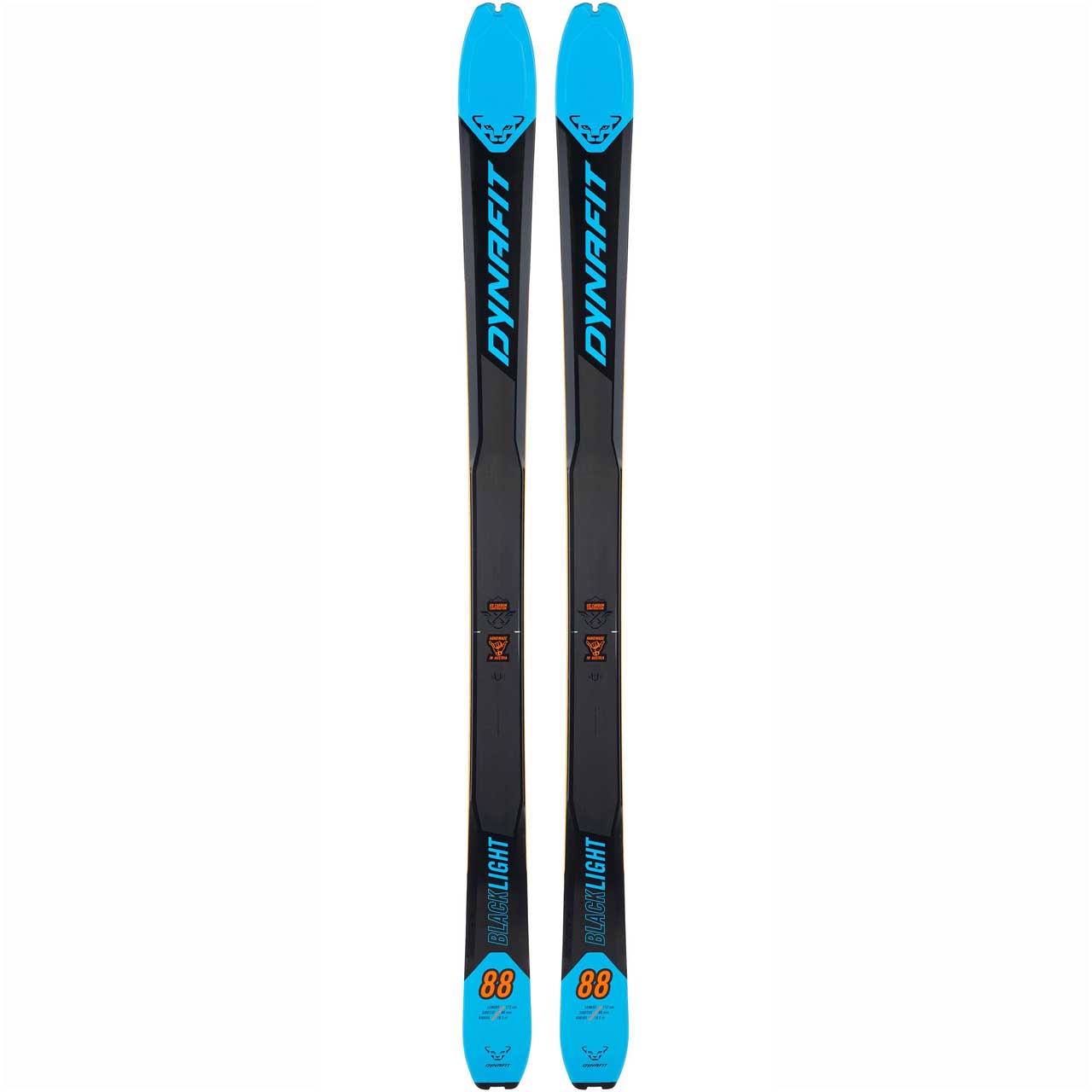 Dynafit Tourenski Blacklight 88 - Frost Blue/Carbon Black, 178 cm von Dynafit}