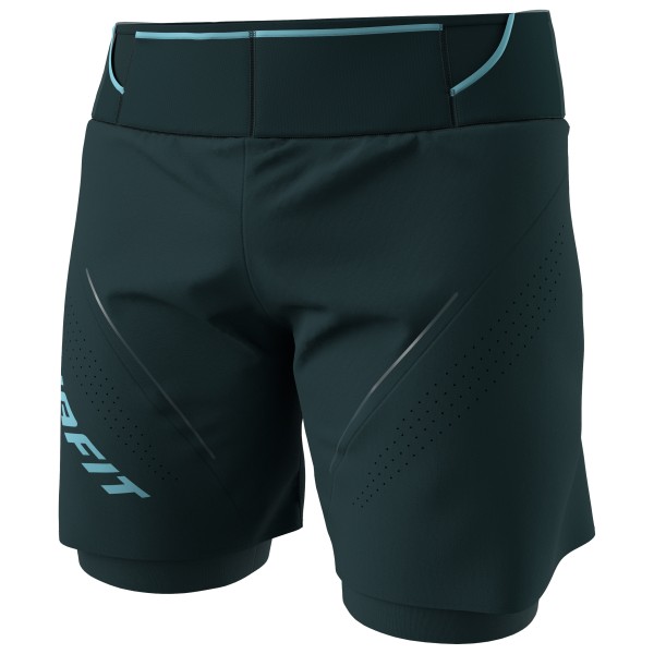 Dynafit - Ultra 2/1 Shorts - Laufshorts Gr S schwarz/blau von Dynafit