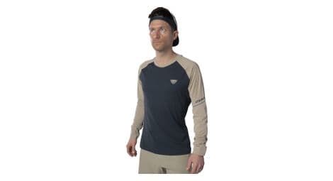 dynafit alpine pro langarm trikot blau khaki herren von Dynafit