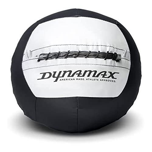 Dynamax Medizinball, Softshell, 4,5 kg, schwarz/grau von Dynamax