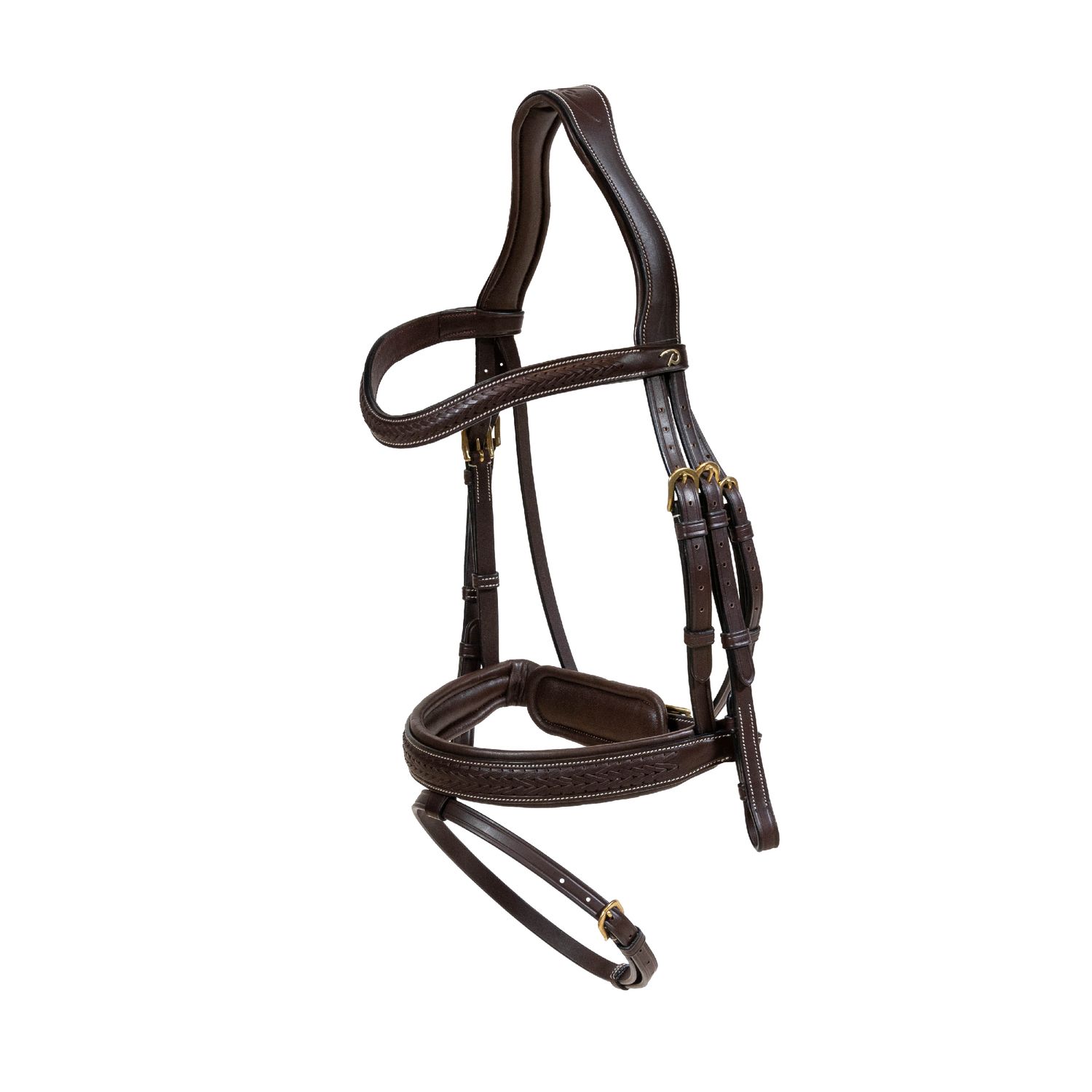 Dyon Geflochtene Trense mit schwedischen Reithalfter D Collection Dyon Geflochtene Trense mit schwedischen Reithalfter D Collection von Dyon