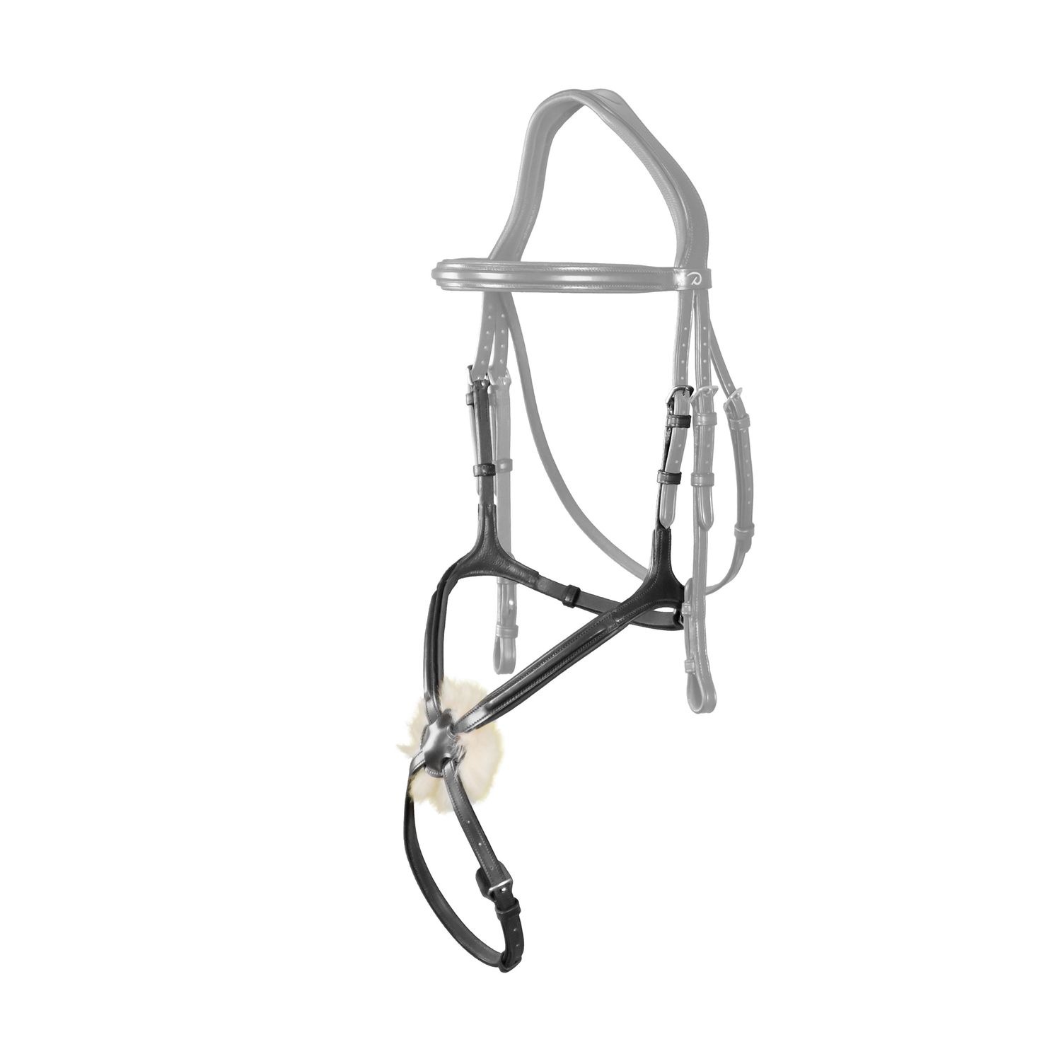 Dyon Mexikanisches Reithalfter mit Lammfell Dyon Mexikanisches Reithalfter mit Lammfell von Dyon