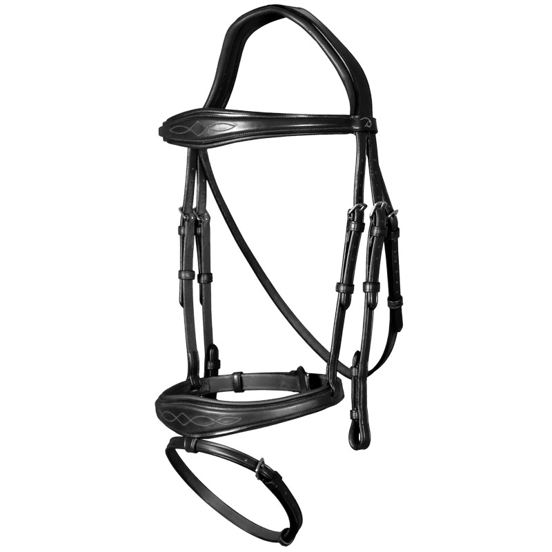 Dyon New English Collection anatomische Trense mit kombiniertem Reithalfter Dyon New English Collection anatomische Trense mit kombiniertem Reithalfter von Dyon