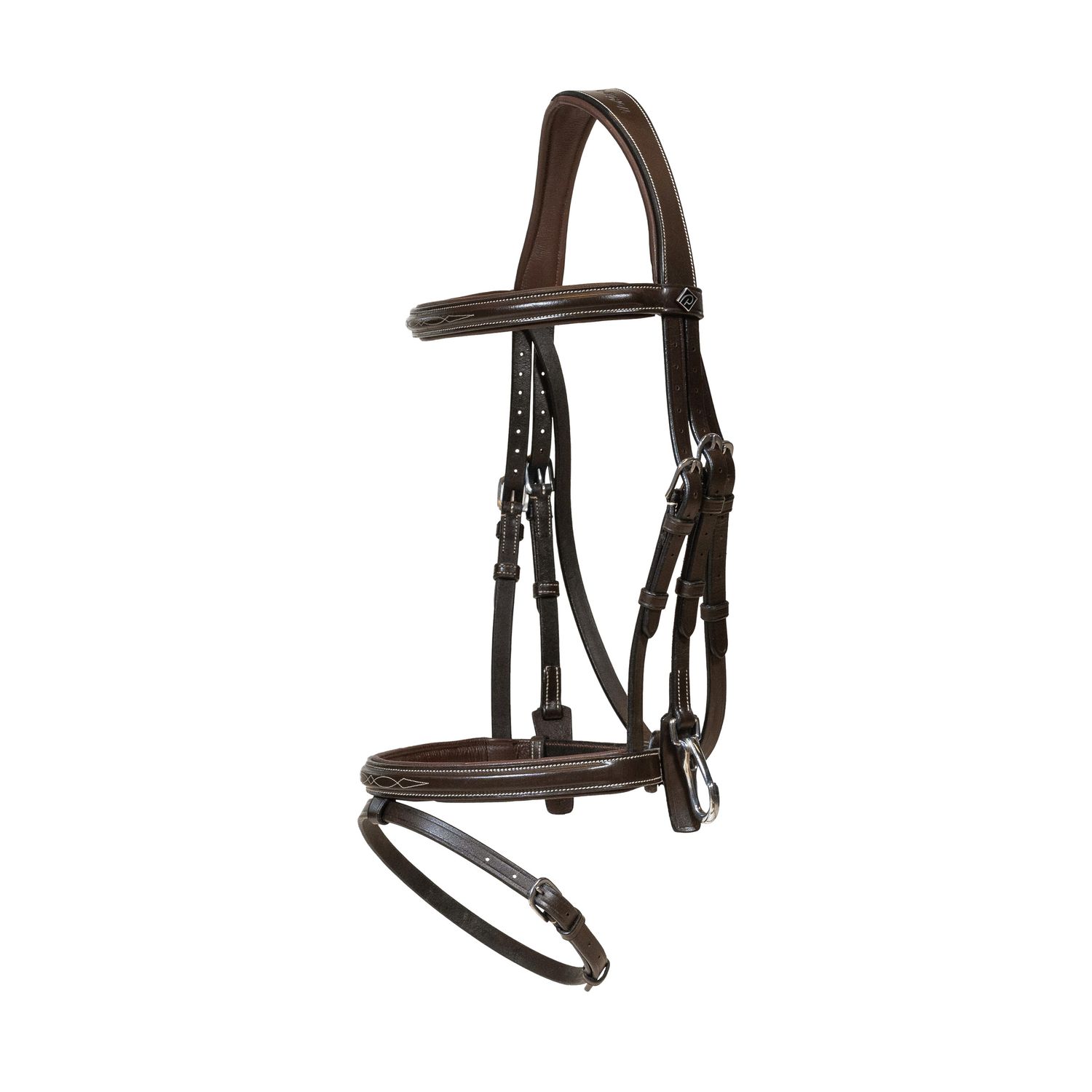 Dyon Trense mit kombiniertem Reithalfter und Karabiner WBD Dyon Trense mit kombiniertem Reithalfter und Karabiner WBD von Dyon