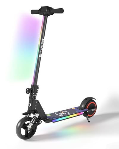 E-RIDES Elektroroller Kinder ab 6-12 Jahren,E Scooter mit Bunter Regenbogenlicht,5-8KM Reichweite,Faltbarer Elektro Scooter Kinder,130W Elektroscooter, Jugendliche E-RIDES Elektroroller Kinder ab 6-12 Jahren,E Scooter mit Bunter Regenbogenlicht,5-8KM Reichweite,Faltbarer Elektro Scooter Kinder,130W Elektroscooter, Jugendliche von E-RIDES