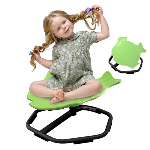 E-Solem Karussell Kinder Balance Spielzeug, Sensorische Spielzeug Drehstuhl für Kinder, Balance Physiotherapie Ausrüstung, Training Körper Koordination, Wissenschaft Gleichgewicht Spielzeug (Grün) E-Solem Karussell Kinder Balance Spielzeug, Sensorische Spielzeug Drehstuhl für Kinder, Balance Physiotherapie Ausrüstung, Training Körper Koordination, Wissenschaft Gleichgewicht Spielzeug (Grün) von E-Solem