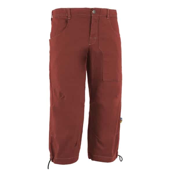 E9 Fuoco Flax 3/4 Pants M Herren (Rot XS ) Kletterbekleidung von E9